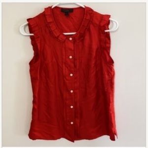 J. Crew silk blouse 0